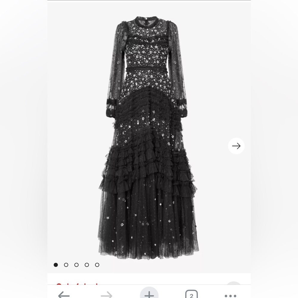 Worn once gown